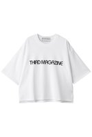 【サードマガジン/THIRD MAGAZINE】のボクシーロゴTシャツ 大人の最旬トレンドファッション＆コーディネート founy(ファウニー) ファッション Fashion レディースファッション Fashion for Women トップス・カットソー Cut & Sew Tops シャツ・ブラウス・オフィスカジュアル Elegant Blouses & Button-Ups ロングTシャツ・Tシャツ Longline T-Shirts & Tees カットソー・ベーシックTシャツ Cut-and-Sewn Tops / Stretch Tees & Basics ショート Short, Short Length スリーブ Sleeve, Long Sleeve / Short Sleeve 夏 Summer 新作・新入荷 New Arrivals / New In |ID:prp329100004963310