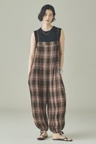 【カレンソロジー/Curensology】の〈C.S.G〉チェックオールインワン ブラウン|ID: prp329100004963312 ipo3291000000037233801