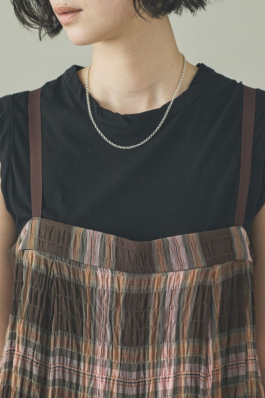 【カレンソロジー/Curensology】の〈C.S.G〉チェックオールインワン 人気、トレンドファッション・服の通販 founy(ファニー) 　ファッション　Fashion　レディースファッション　Fashion for Women　パンツ　Pants & Trousers　おすすめ　Recommended / Our Picks　イタリア　Italy　インナー　Innerwear　チェック　Check, Plaid, Tartan　バルーン　Balloon, Balloon Silhouette　ワッシャー　Washer, Crinkled Finish　今季　This Season, Current Season　夏　Summer　新作・新入荷　New Arrivals / New In　other-6|ID: prp329100004963312 ipo3291000000037233806