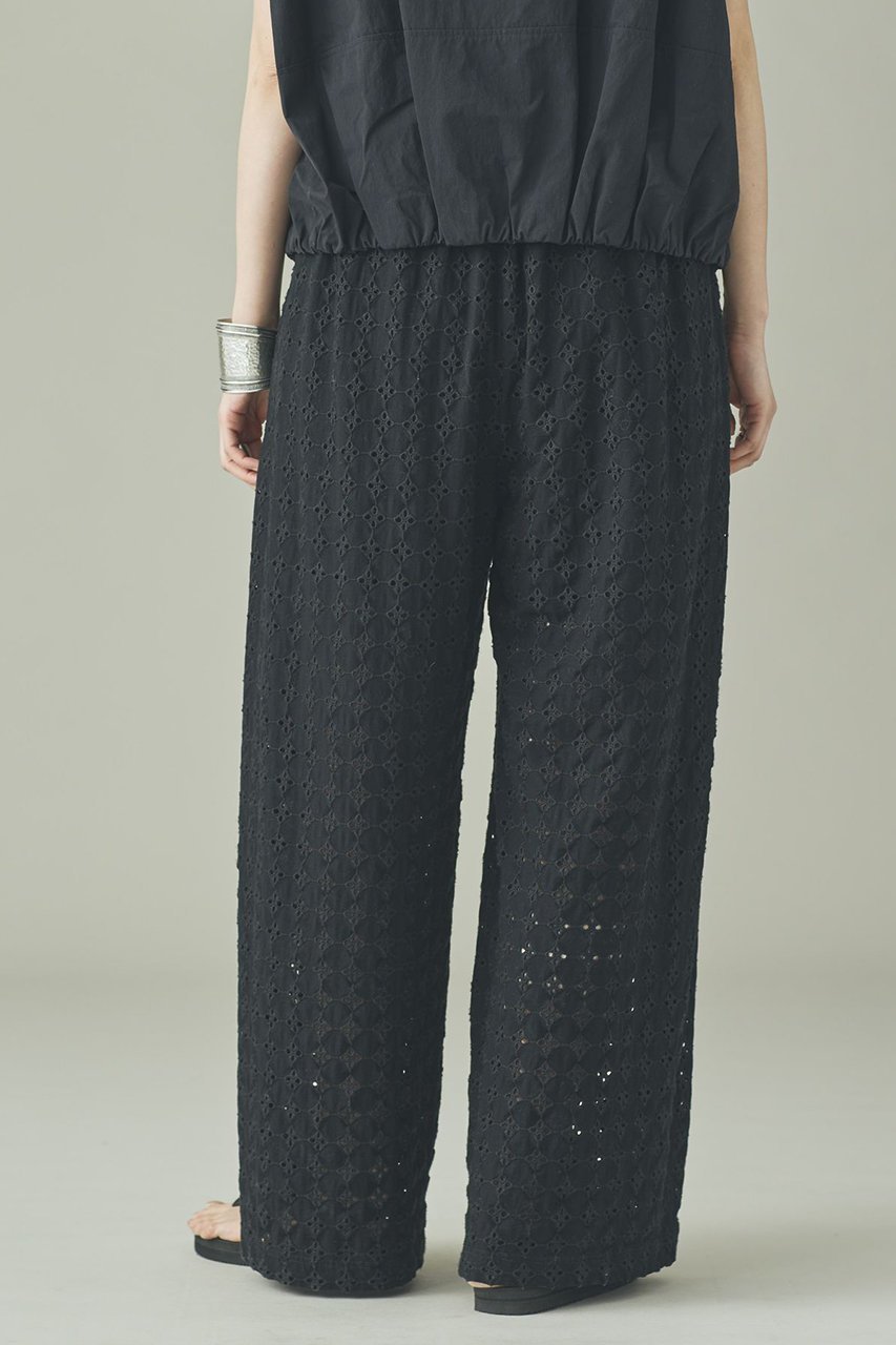 【カレンソロジー/Curensology】のカットエンブロイダリーパンツ 人気、トレンドファッション・服の通販 founy(ファニー) 　ファッション　Fashion　レディースファッション　Fashion for Women　パンツ　Pants & Trousers　カットソー　Cut and Sewn Top　シアー　Sheer, See-Through　シンプル　Simple, Minimal　ワイド　Wide, Wide Fit　エレガント 上品　Elegant　新作・新入荷　New Arrivals / New In　other-4|ID: prp329100004963315 ipo3291000000037233832