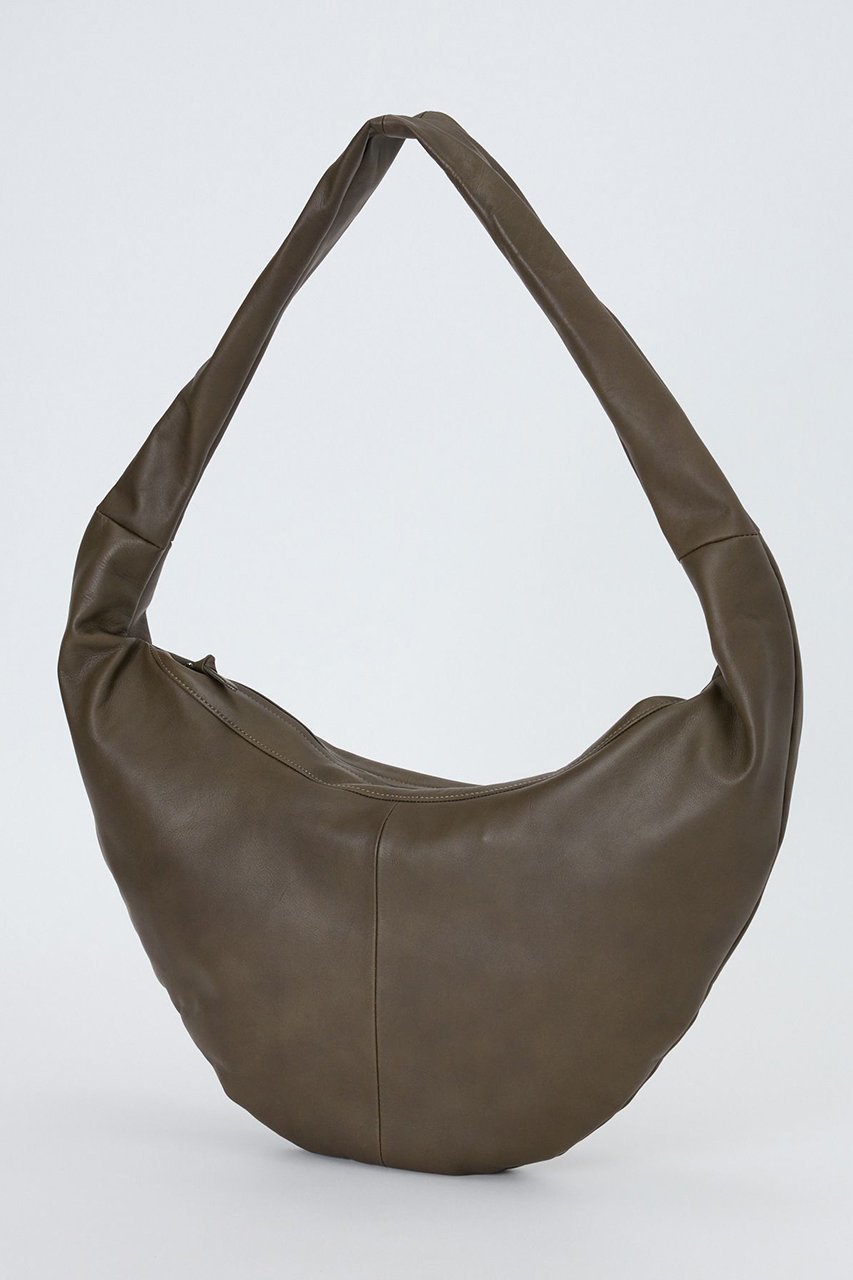 【カレンソロジー/Curensology】のレザーボディーバッグ インテリア・キッズ・メンズ・レディースファッション・服の通販 founy(ファニー) 　ファッション　Fashion　レディースファッション　Fashion for Women　バッグ　Bags　ポーチ&ミニバッグ　Pouches & Mini Bags　おすすめ　Recommended / Our Picks　なめらか　Smooth, Silky Texture　コンパクト　Compact, Small Size　トレンド　Trend, Trending Now　ラウンド　Round, Round Neck　エレガント 上品　Elegant　新作・新入荷　New Arrivals / New In　旅行　Travel　カーキ|ID: prp329100004963317 ipo3291000000037233848