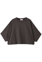 【プルミエ アロンディスモン/1er Arrondissement】のハイゲージポンチクロップドTシャツ ブラウン|ID: prp329100004963319 ipo3291000000037233858