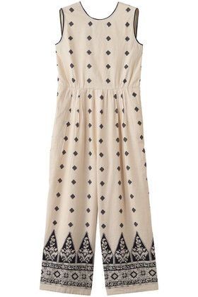 【エリオポール/heliopole】 【SARA MALLIKA】ZIGZAG フラワーオールインワン人気、トレンドファッション・服の通販 founy(ファニー) ファッション Fashion レディースファッション Fashion for Women パンツ Pants & Trousers サンダル Sandals, Summer Shoes フラット Flat, Flat Shoes フラワー Flower, Floral ボヘミアン Bohemian, Ethnic Style ラグジュアリー Luxury, Elegant 夏 Summer 新作・新入荷 New Arrivals / New In |ID:prp329100004963324