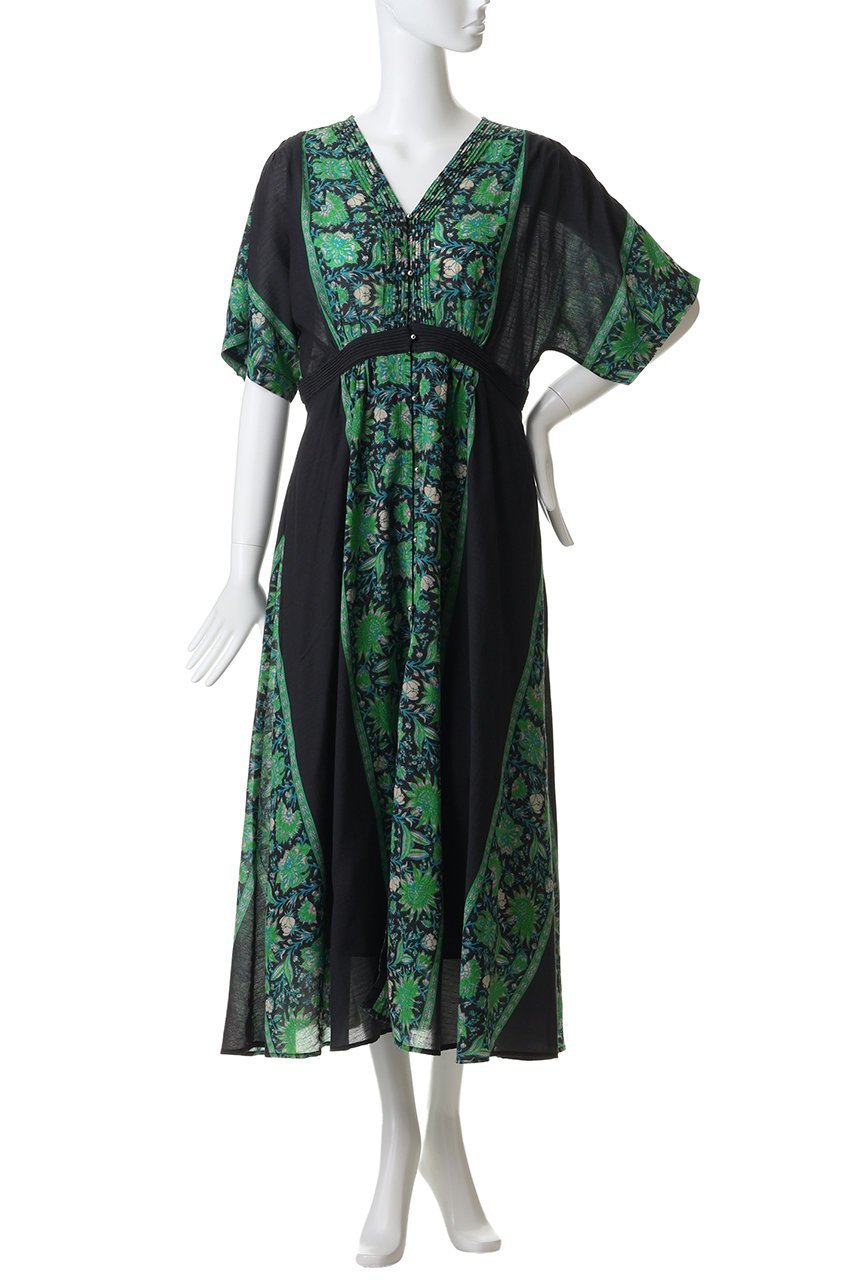 【エリオポール/heliopole】の【SARA MALLIKA】ボーダープリントドレス 人気、トレンドファッション・服の通販 founy(ファニー) 　ファッション　Fashion　レディースファッション　Fashion for Women　ワンピース　Dresses　フォーマル・パーティードレス・結婚式用ドレス　Elegant & Casual Dresses　チュニック　Tunic Tops & Dresses　チュニック　Tunic, Long Top　ドレス　Dress, One-Piece　ファブリック　Fabric, Textile　プリント　Print, Printed Pattern　ボーダー　Border, Stripe　ロング　Long, Long-Length　夏　Summer　新作・新入荷　New Arrivals / New In　other-2|ID: prp329100004963326 ipo3291000000037233905