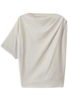 【エリオポール/heliopole】の【HAKUJI】クレープジャージーアシメTシャツ ライトグレー|ID: prp329100004963328 ipo3291000000037233917