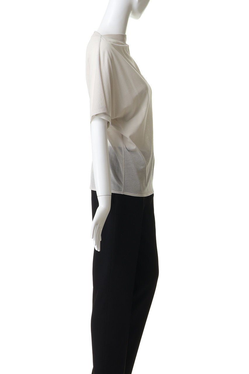 【エリオポール/heliopole】の【HAKUJI】クレープジャージーアシメTシャツ 人気、トレンドファッション・服の通販 founy(ファニー) 　ファッション　Fashion　レディースファッション　Fashion for Women　トップス・カットソー　Cut & Sew Tops　シャツ・ブラウス・オフィスカジュアル　Elegant Blouses & Button-Ups　ロングTシャツ・Tシャツ　Longline T-Shirts & Tees　カットソー・ベーシックTシャツ　Cut-and-Sewn Tops / Stretch Tees & Basics　アシンメトリー　Asymmetrical Style　シアー　Sheer, See-Through　ショート　Short, Short Length　スラックス　Slacks, Dress Pants　スリーブ　Sleeve, Long Sleeve / Short Sleeve　デニム　Denim, Jeans Material　夏　Summer　新作・新入荷　New Arrivals / New In　春　Spring　S/S・春夏　SS, Spring/Summer, Warm Season　other-3|ID: prp329100004963328 ipo3291000000037233920