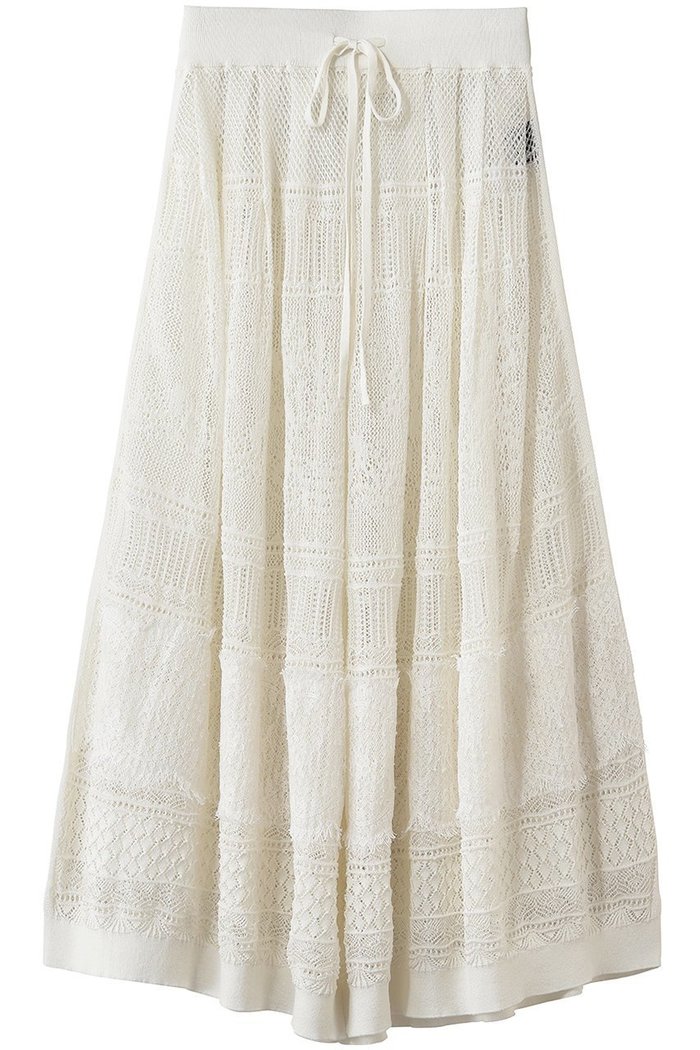 【エリオポール/heliopole】の【boussole】レースフレアスカート インテリア・キッズ・メンズ・レディースファッション・服の通販 founy(ファニー) https://founy.com/ ファッション Fashion レディースファッション Fashion for Women スカート Skirts Aライン・フレアスカート A-Line & Flared Skirts ロングスカート Long Skirts / Maxi & Midi Skirts クロップド Cropped, Short Length スマート Smart, Elegant フレア Flare, Flared レース Lace, Lace Fabric ロング Long, Long-Length 夏 Summer 新作・新入荷 New Arrivals / New In |ID: prp329100004963329 ipo3291000000037233923
