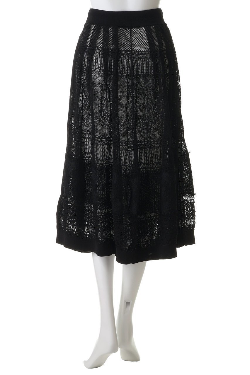 【エリオポール/heliopole】の【boussole】レースフレアスカート 人気、トレンドファッション・服の通販 founy(ファニー) 　ファッション　Fashion　レディースファッション　Fashion for Women　スカート　Skirts　Aライン・フレアスカート　A-Line & Flared Skirts　ロングスカート　Long Skirts / Maxi & Midi Skirts　クロップド　Cropped, Short Length　スマート　Smart, Elegant　フレア　Flare, Flared　レース　Lace, Lace Fabric　ロング　Long, Long-Length　夏　Summer　新作・新入荷　New Arrivals / New In　other-4|ID: prp329100004963329 ipo3291000000037233928