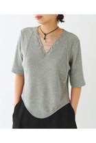 【ウィムガゼット/Whim Gazette】の【Nuition】レースアッププルオーバー グレー|ID: prp329100004963333 ipo3291000000037233957