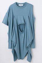 【エンフォルド/ENFOLD】の【5/1 12:00販売開始】MANY DRAPE T-SHIRT 人気、トレンドファッション・服の通販 founy(ファニー) ファッション Fashion レディースファッション Fashion for Women トップス・カットソー Cut & Sew Tops シャツ・ブラウス・オフィスカジュアル Elegant Blouses & Button-Ups ロングTシャツ・Tシャツ Longline T-Shirts & Tees カットソー・ベーシックTシャツ Cut-and-Sewn Tops / Stretch Tees & Basics オーガニック Organic Cotton コンパクト Compact, Small Size ショート Short, Short Length スリーブ Sleeve, Long Sleeve / Short Sleeve タンク Tank Top, Sleeveless Top 新作・新入荷 New Arrivals / New In thumbnail サックス|ID: prp329100004963344 ipo3291000000037234041