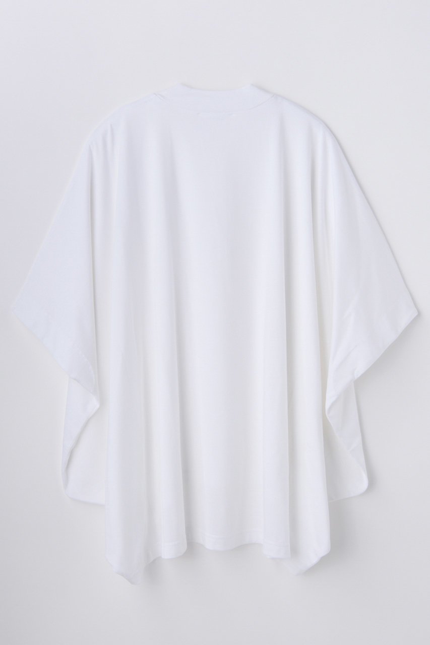 【エンフォルド/ENFOLD】の【5/1 12:00販売開始】HIGH-NECK HEXAGON T-SHIRT 人気、トレンドファッション・服の通販 founy(ファニー) 　ファッション　Fashion　レディースファッション　Fashion for Women　トップス・カットソー　Cut & Sew Tops　シャツ・ブラウス・オフィスカジュアル　Elegant Blouses & Button-Ups　ロングTシャツ・Tシャツ　Longline T-Shirts & Tees　カットソー・ベーシックTシャツ　Cut-and-Sewn Tops / Stretch Tees & Basics　なめらか　Smooth, Silky Texture　エレガント 上品　Elegant　ショート　Short, Short Length　スリーブ　Sleeve, Long Sleeve / Short Sleeve　ハイネック　High Neck, Mock Neck　定番　Standard, Basic Item　新作・新入荷　New Arrivals / New In　other-2|ID: prp329100004963346 ipo3291000000037234049