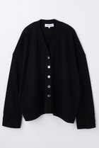【エンフォルド/ENFOLD】の【5/1 12:00販売開始】FABRIC DOCKING CARDIGAN 人気、トレンドファッション・服の通販 founy(ファニー) ファッション Fashion レディースファッション Fashion for Women トップス・カットソー Cut & Sew Tops ニット Knit Tops & Sweaters カーディガン・羽織り Layered Style Cardigans なめらか Smooth, Silky Texture カーディガン Cardigan, Knitwear シアー Sheer, See-Through ドッキング Docking, Mixed Material 新作・新入荷 New Arrivals / New In thumbnail ブラック|ID: prp329100004963347 ipo3291000000037234052