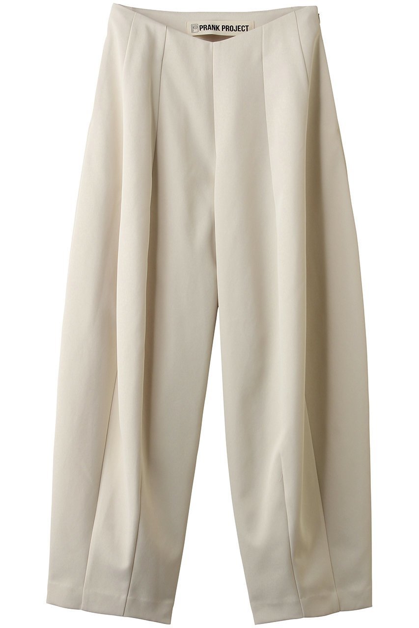 【プランク プロジェクト/PRANK PROJECT】のパネルコクーンパンツ インテリア・キッズ・メンズ・レディースファッション・服の通販 founy(ファニー) 　ファッション　Fashion　レディースファッション　Fashion for Women　パンツ　Pants & Trousers　サテン　Satin, Glossy Fabric　ダブル　Double, Double-Breasted　パーティ　Party, Party Style　フォルム　Silhouette, Form　エレガント 上品　Elegant　新作・新入荷　New Arrivals / New In　WHT(ホワイト)|ID: prp329100004963351 ipo3291000000037234085