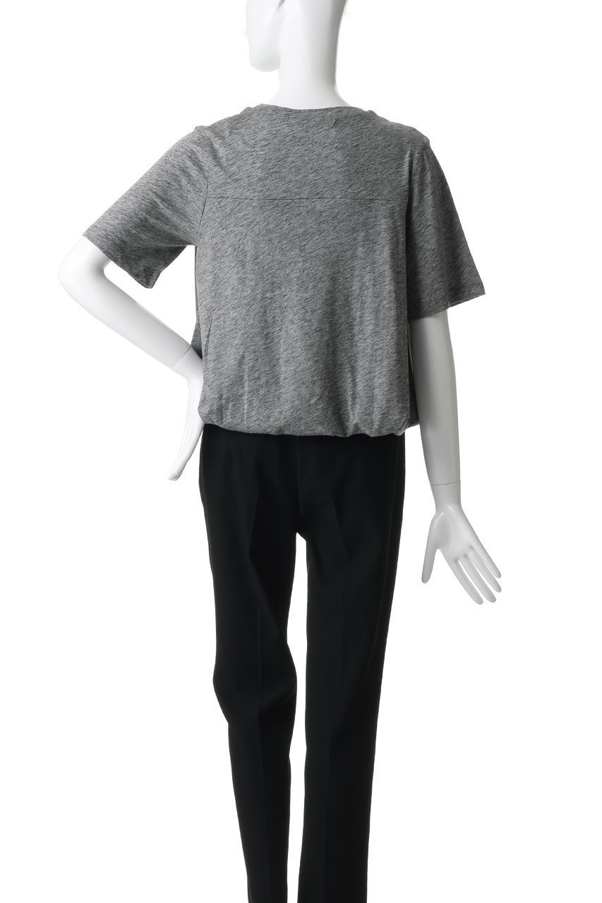 【プランク プロジェクト/PRANK PROJECT】のスラブバルーンヘムTEE 人気、トレンドファッション・服の通販 founy(ファニー) 　ファッション　Fashion　レディースファッション　Fashion for Women　トップス・カットソー　Cut & Sew Tops　シャツ・ブラウス・オフィスカジュアル　Elegant Blouses & Button-Ups　ロングTシャツ・Tシャツ　Longline T-Shirts & Tees　カットソー・ベーシックTシャツ　Cut-and-Sewn Tops / Stretch Tees & Basics　ショート　Short, Short Length　シンプル　Simple, Minimal　スリーブ　Sleeve, Long Sleeve / Short Sleeve　ドレープ　Drape, Draping Fabric　バルーン　Balloon, Balloon Silhouette　フロント　Front, Front Design　新作・新入荷　New Arrivals / New In　other-4|ID: prp329100004963353 ipo3291000000037234105