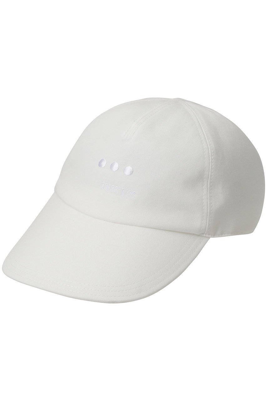 【スリー ドッツ/three dots】の【UNISEX】コットンツイル キャップ インテリア・キッズ・メンズ・レディースファッション・服の通販 founy(ファニー) 　ファッション　Fashion　レディースファッション　Fashion for Women　キャップ&ハット　Hats & Caps　ユニセックス　Unisex, Genderless　キャップ　Cap, Baseball Cap　シンプル　Simple, Minimal　フィット　Fit, Slim Fit　フロント　Front, Front Design　エレガント 上品　Elegant　帽子　Hat, Headwear　新作・新入荷　New Arrivals / New In　ホワイト|ID: prp329100004963356 ipo3291000000037234121