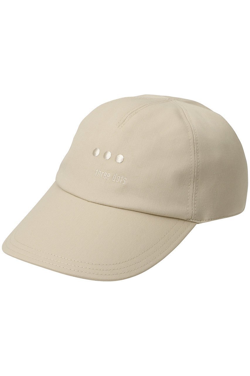 【スリー ドッツ/three dots】の【UNISEX】コットンツイル キャップ インテリア・キッズ・メンズ・レディースファッション・服の通販 founy(ファニー) 　ファッション　Fashion　レディースファッション　Fashion for Women　キャップ&ハット　Hats & Caps　ユニセックス　Unisex, Genderless　キャップ　Cap, Baseball Cap　シンプル　Simple, Minimal　フィット　Fit, Slim Fit　フロント　Front, Front Design　エレガント 上品　Elegant　帽子　Hat, Headwear　新作・新入荷　New Arrivals / New In　ベージュ|ID: prp329100004963356 ipo3291000000037234123