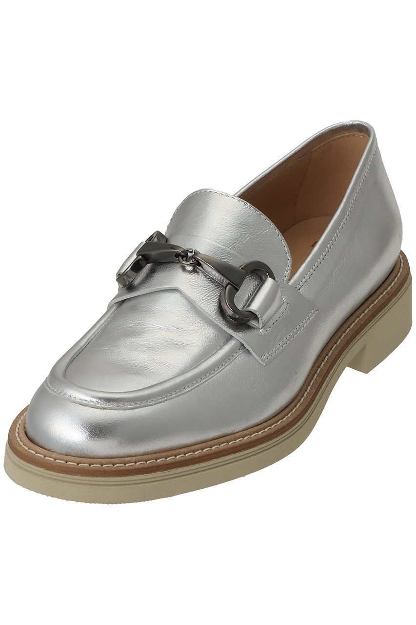 【ルカグロッシ/LucaGrossi】のビットローファー インテリア・キッズ・メンズ・レディースファッション・服の通販 founy(ファニー) 　ファッション　Fashion　レディースファッション　Fashion for Women　シューズ　Shoes, Footwear　フラット　Flat, Flat Shoes　エレガント 上品　Elegant　新作・新入荷　New Arrivals / New In　シルバー|ID: prp329100004963361 ipo3291000000037234155