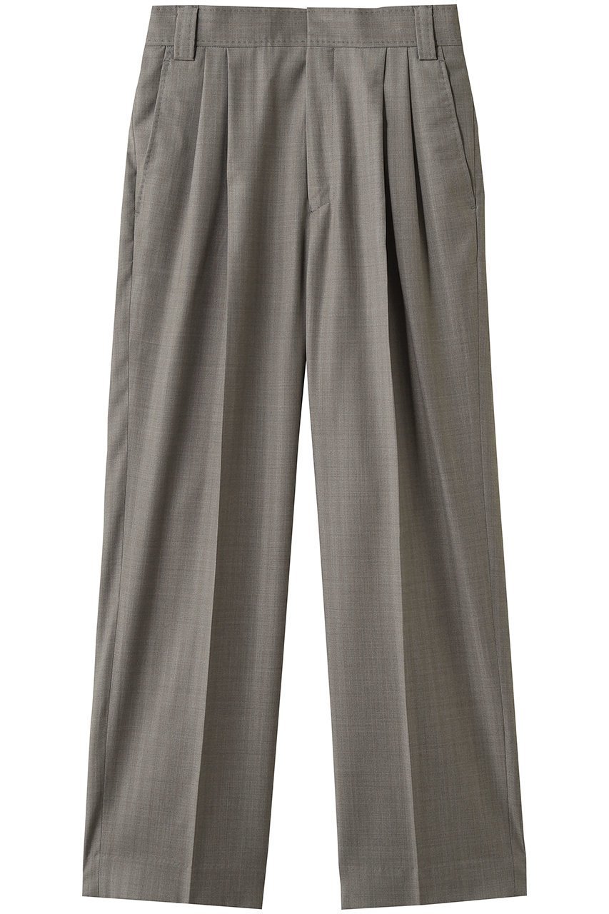 【アンビラン/unbilanc】のバラムトラウザー インテリア・キッズ・メンズ・レディースファッション・服の通販 founy(ファニー) 　ファッション　Fashion　レディースファッション　Fashion for Women　パンツ　Pants & Trousers　なめらか　Smooth, Silky Texture　ストレート　Straight, Straight Cut　センター　Center, Center Line　ドレープ　Drape, Draping Fabric　ファブリック　Fabric, Textile　フロント　Front, Front Design　マニッシュ　Mannish, Boyish　エレガント 上品　Elegant　新作・新入荷　New Arrivals / New In　ベージュ|ID: prp329100004963363 ipo3291000000037234167