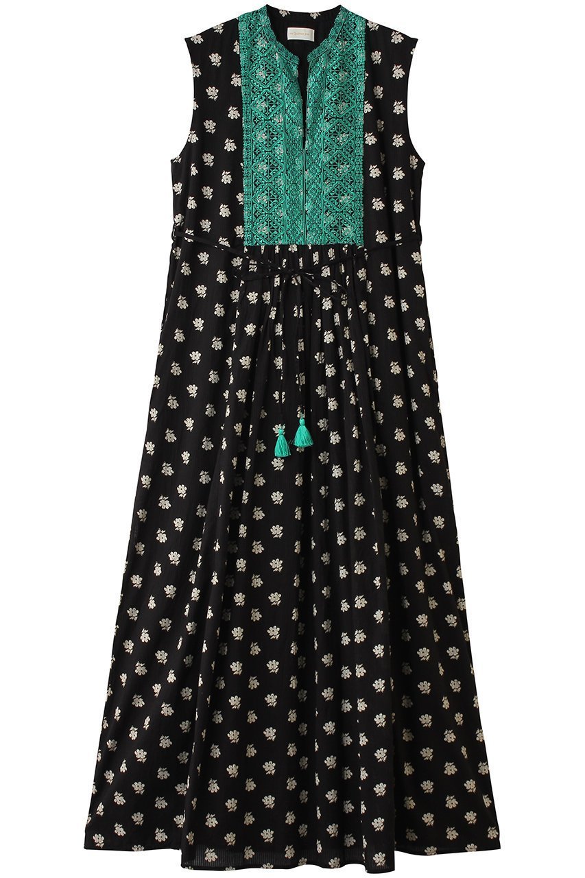 【ティアラ/Tiara】の《別注》【ne Quittez pas】ワンピース インテリア・キッズ・メンズ・レディースファッション・服の通販 founy(ファニー) 　ファッション　Fashion　レディースファッション　Fashion for Women　ワンピース　Dresses　チュニック　Tunic Tops & Dresses　ストライプ　Stripe, Striped Pattern　スマート　Smart, Elegant　チュニック　Tunic, Long Top　フリンジ　Fringe, Tassel　ポケット　Pocket, Pocket Detail　モダン　Modern, Contemporary　ロング　Long, Long-Length　別注　Limited Edition, Custom Order　新作・新入荷　New Arrivals / New In　ブラック|ID: prp329100004963388 ipo3291000000037234329