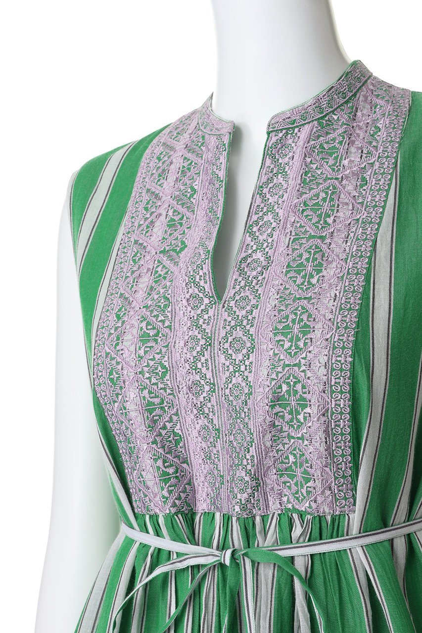 【ティアラ/Tiara】の《別注》【ne Quittez pas】ワンピース 大人の最旬トレンドファッション＆コーディネート founy(ファウニー) 　ファッション　Fashion　レディースファッション　Fashion for Women　ワンピース　Dresses　チュニック　Tunic Tops & Dresses　ストライプ　Stripe, Striped Pattern　スマート　Smart, Elegant　チュニック　Tunic, Long Top　フリンジ　Fringe, Tassel　ポケット　Pocket, Pocket Detail　モダン　Modern, Contemporary　ロング　Long, Long-Length　別注　Limited Edition, Custom Order　新作・新入荷　New Arrivals / New In　other-5|ID: prp329100004963388 ipo3291000000037234333