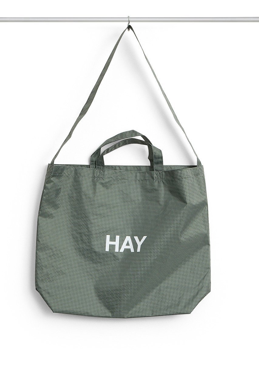 【ヘイ/HAY / GOODS】のGRID CROSSOVER BAG M インテリア・キッズ・メンズ・レディースファッション・服の通販 founy(ファニー) 　ショート　Short, Short Length　シンプル　Simple, Minimal　スマート　Smart, Elegant　チェック　Check, Plaid, Tartan　ポケット　Pocket, Pocket Detail　新作・新入荷　New Arrivals / New In　ダークグリーン|ID: prp329100004963404 ipo3291000000037234473