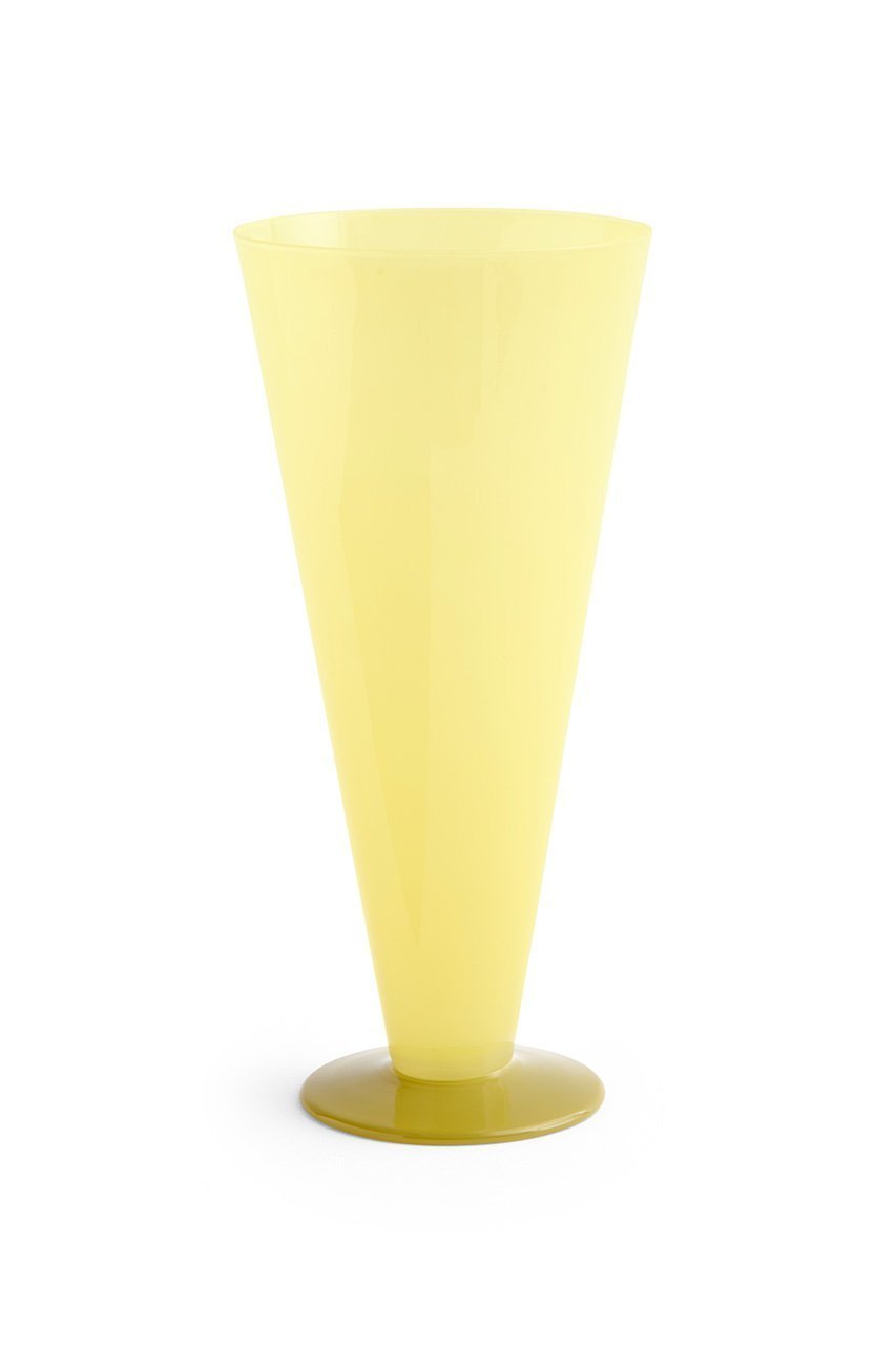 【ヘイ/HAY】のCONICAL VASE L インテリア・キッズ・メンズ・レディースファッション・服の通販 founy(ファウニー) 　シンプル　Simple, Minimal　ストライプ　Stripe, Striped Pattern　フラワー　Flower, Floral　モダン　Modern, Contemporary　手描き　Hand-Drawn, Illustrated　新作・新入荷　New Arrivals / New In　イエロー&ライムグリーン|ID: prp329100004963408 ipo3291000000037234502
