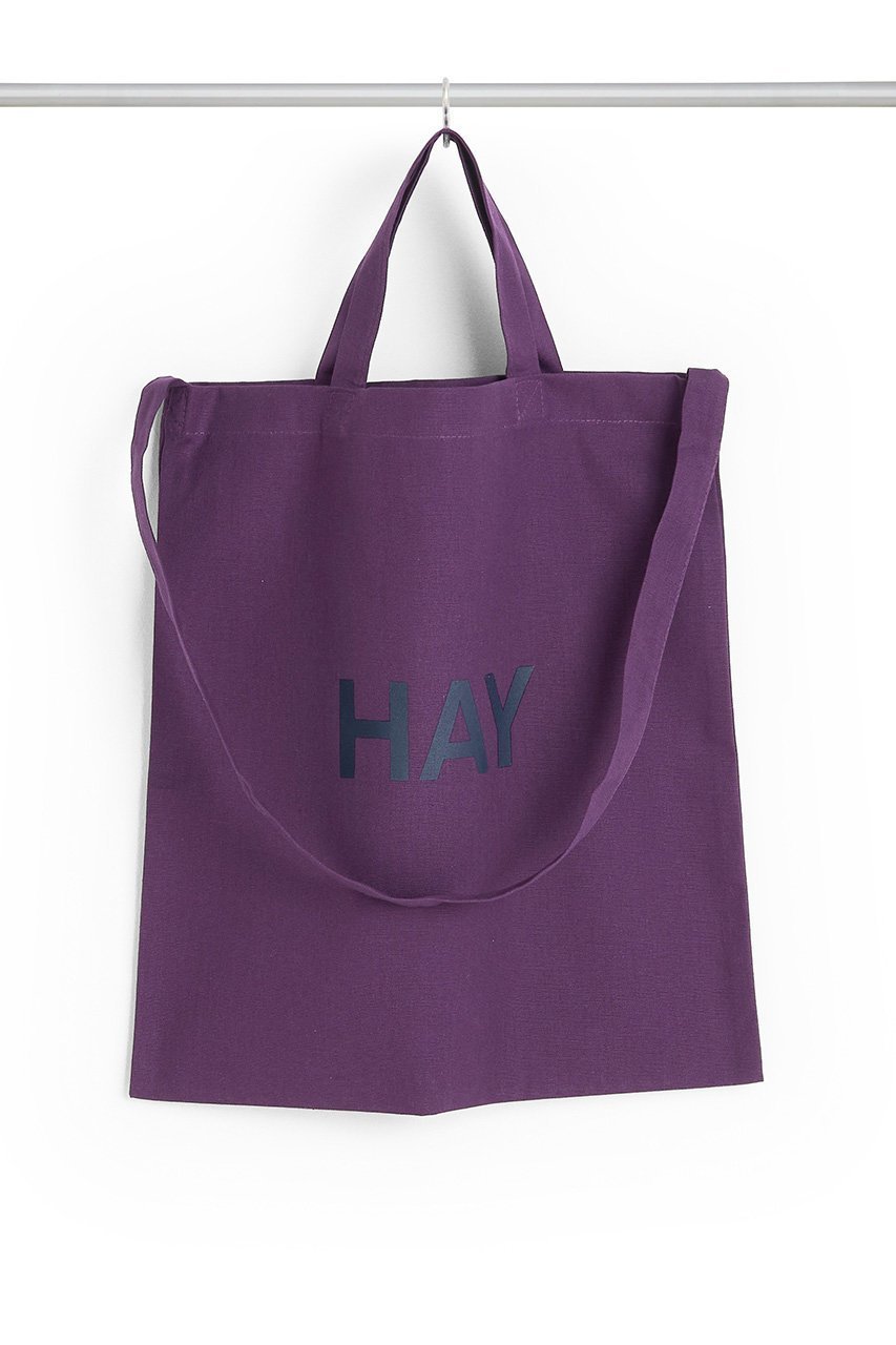 【ヘイ/HAY / GOODS】のHAY TOTE BAG インテリア・キッズ・メンズ・レディースファッション・服の通販 founy(ファニー) 　コンパクト　Compact, Small Size　ショート　Short, Short Length　ロング　Long, Long-Length　新作・新入荷　New Arrivals / New In　ダークプラム|ID: prp329100004963409 ipo3291000000037234514