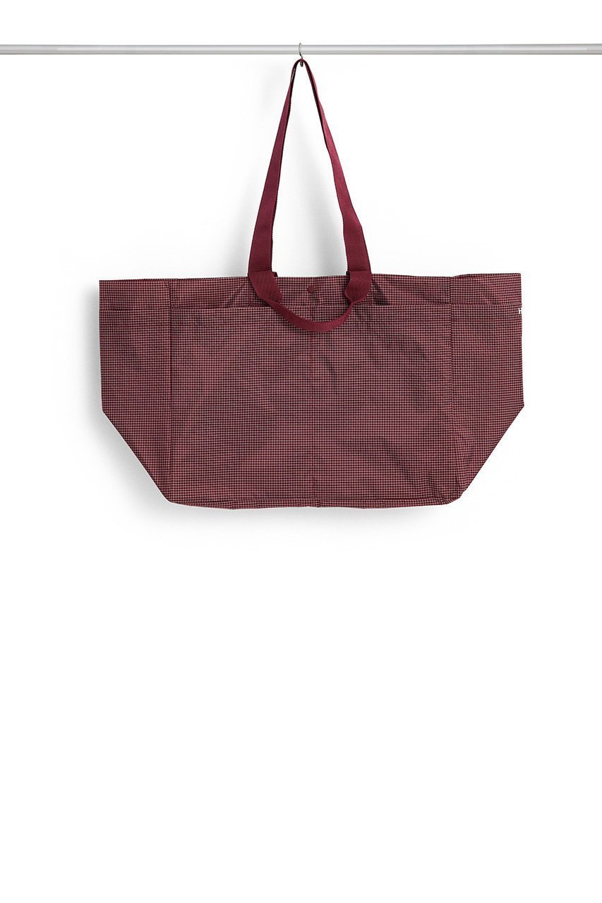 【ヘイ/HAY / GOODS】のGRID WEEKEND BAG M インテリア・キッズ・メンズ・レディースファッション・服の通販 founy(ファニー) 　ショート　Short, Short Length　シンプル　Simple, Minimal　チェック　Check, Plaid, Tartan　ポケット　Pocket, Pocket Detail　新作・新入荷　New Arrivals / New In　旅行　Travel　バーガンディー|ID: prp329100004963416 ipo3291000000037234567