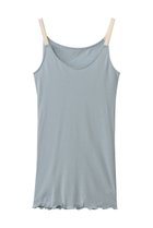 【キッドブルー/KID BLUE】の26強撚フライスキャミソール 大人の最旬トレンドファッション＆コーディネート founy(ファウニー) ファッション Fashion レディースファッション Fashion for Women 下着・ランジェリー Lingerie & Intimates その他ランジェリー・インナーアイテム Other Lingerie / Intimates インナー Innerwear キャミソール Camisole, Spaghetti Strap Top シンプル Simple, Minimal フィット Fit, Slim Fit モダン Modern, Contemporary ラップ Wrap, Wrap Design ランジェリー Lingerie, Intimate Wear 新作・新入荷 New Arrivals / New In thumbnail サックス|ID: prp329100004963540 ipo3291000000037242414