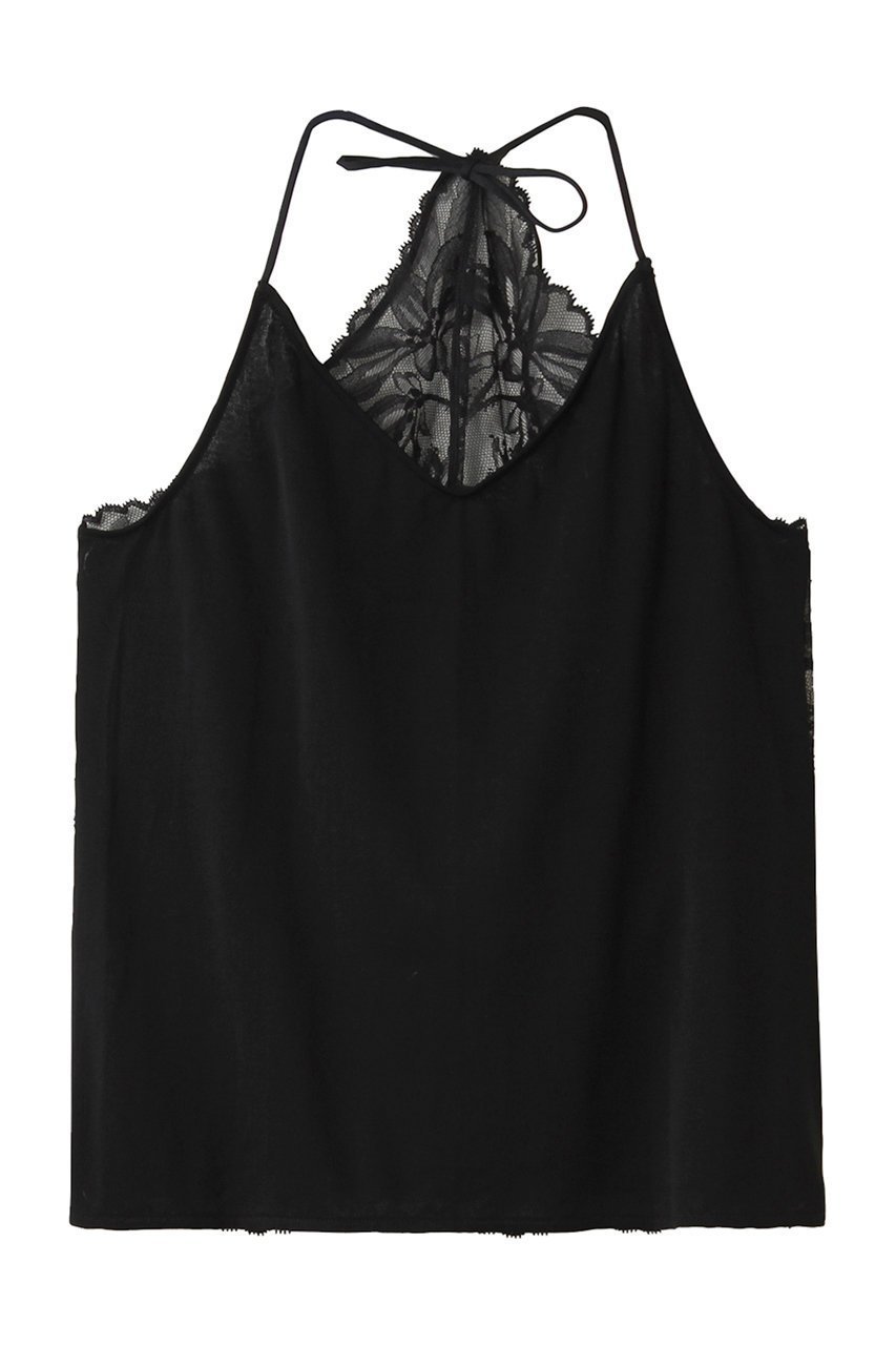 【アロマティック/AROMATIQUE】の100双バックレースキャミソール インテリア・キッズ・メンズ・レディースファッション・服の通販 founy(ファウニー) 　ファッション　Fashion　レディースファッション　Fashion for Women　下着・ランジェリー　Lingerie & Intimates　その他ランジェリー・インナーアイテム　Other Lingerie / Intimates　インナー　Innerwear　キャミソール　Camisole, Spaghetti Strap Top　シアー　Sheer, See-Through　ラップ　Wrap, Wrap Design　ランジェリー　Lingerie, Intimate Wear　リラックス　Relax, Relaxed Fit　レース　Lace, Lace Fabric　エレガント 上品　Elegant　新作・新入荷　New Arrivals / New In　ブラック|ID: prp329100004963577 ipo3291000000037242689