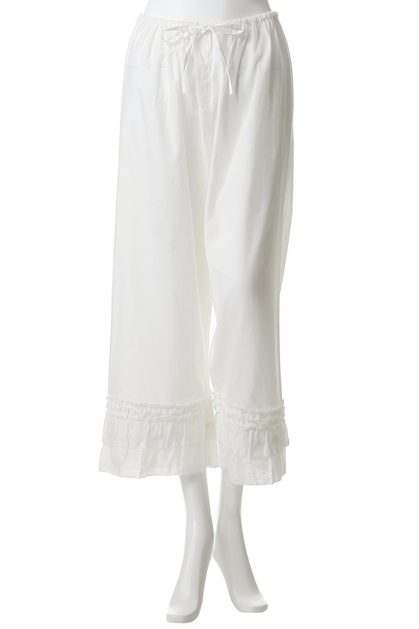 【キッドブルー/KID BLUE】の26シャンブレーエンブNボトム 大人の最旬トレンドファッション＆コーディネート founy(ファウニー) 　ファッション　Fashion　レディースファッション　Fashion for Women　お家時間・ステイホーム　Stay Home / At Home　シャンブレー　Chambray, Denim-Like Fabric　ストレート　Straight, Straight Cut　パジャマ　Pajamas, Sleepwear　ボトム　Bottoms, Lower Wear　リラックス　Relax, Relaxed Fit　エレガント 上品　Elegant　夏　Summer　新作・新入荷　New Arrivals / New In　other-2|ID: prp329100004963591 ipo3291000000037242813