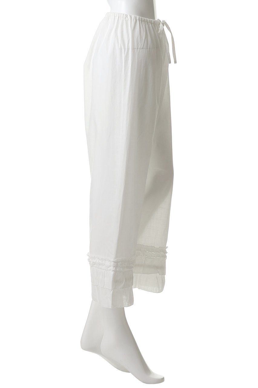 【キッドブルー/KID BLUE】の26シャンブレーエンブNボトム 大人の最旬トレンドファッション＆コーディネート founy(ファウニー) 　ファッション　Fashion　レディースファッション　Fashion for Women　お家時間・ステイホーム　Stay Home / At Home　シャンブレー　Chambray, Denim-Like Fabric　ストレート　Straight, Straight Cut　パジャマ　Pajamas, Sleepwear　ボトム　Bottoms, Lower Wear　リラックス　Relax, Relaxed Fit　エレガント 上品　Elegant　夏　Summer　新作・新入荷　New Arrivals / New In　other-3|ID: prp329100004963591 ipo3291000000037242815