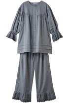 【キッドブルー/KID BLUE】の26シャンブレーエンブNパジャマ ネイビー|ID: prp329100004963595 ipo3291000000037242850