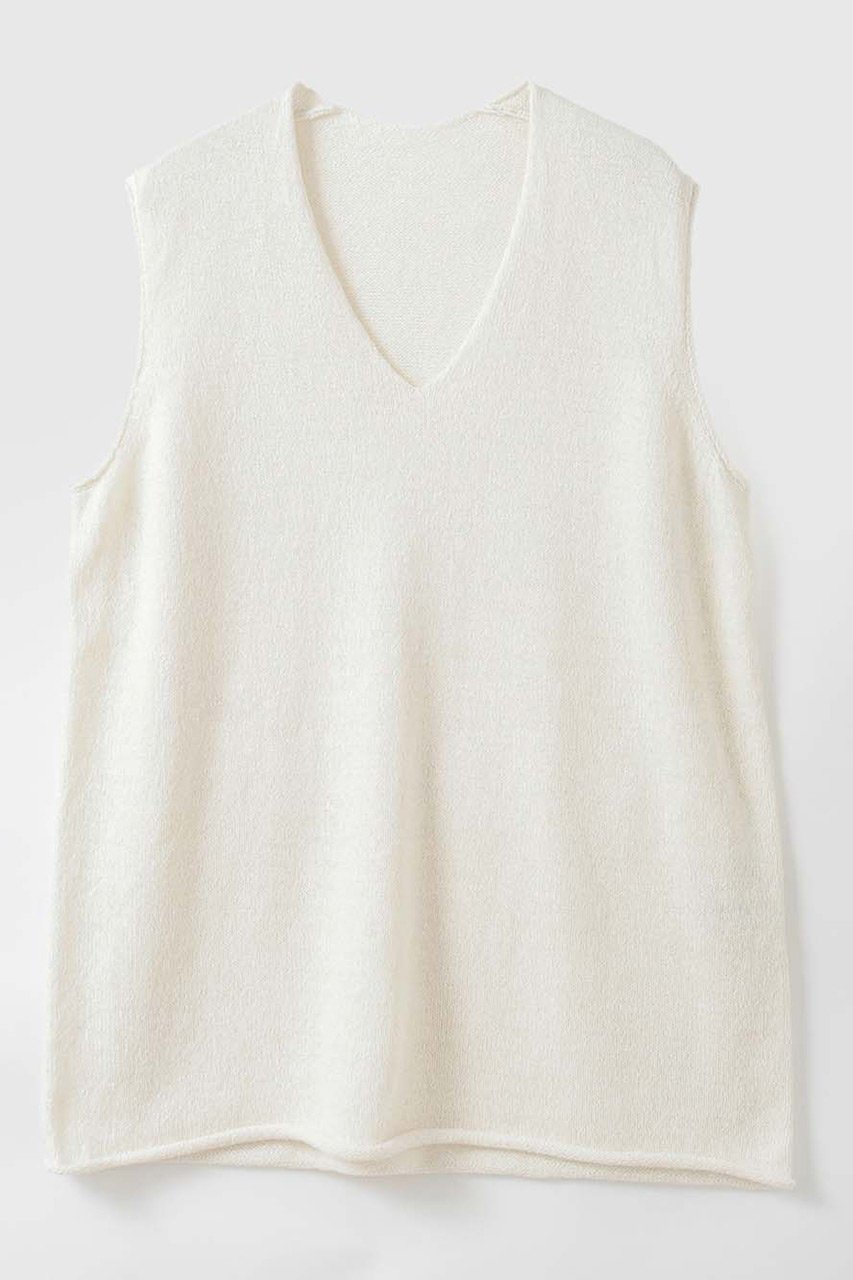 【ハー/HER.】のシルクブレンドペーパーヤーンVプルオーバー 大人の最旬トレンドファッション＆コーディネート founy(ファウニー) 　ファッション　Fashion　レディースファッション　Fashion for Women　トップス・カットソー　Cut & Sew Tops　ニット　Knit Tops & Sweaters　カジュアルプルオーバー・ニットトップス　Pullovers & Knit Tops / Casual Pullovers　カットソー　Cut and Sewn Top　シルク　Silk, 100% Silk　新作・新入荷　New Arrivals / New In　 other-1|ID: prp329100004963623 ipo3291000000037243061