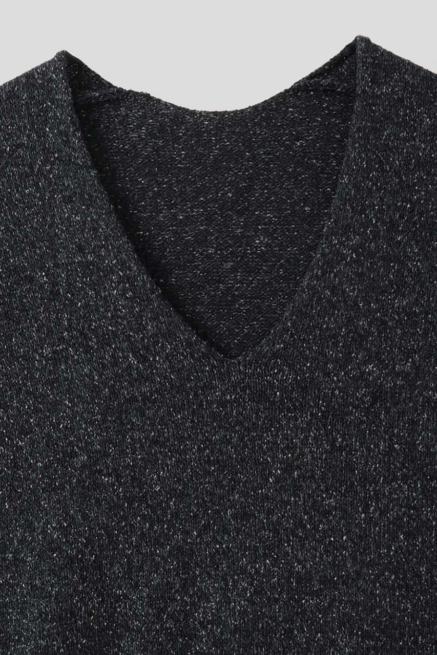 【ハー/HER.】のシルクブレンドペーパーヤーンVプルオーバー 大人の最旬トレンドファッション＆コーディネート founy(ファウニー) 　ファッション　Fashion　レディースファッション　Fashion for Women　トップス・カットソー　Cut & Sew Tops　ニット　Knit Tops & Sweaters　カジュアルプルオーバー・ニットトップス　Pullovers & Knit Tops / Casual Pullovers　カットソー　Cut and Sewn Top　シルク　Silk, 100% Silk　新作・新入荷　New Arrivals / New In　other-3|ID: prp329100004963623 ipo3291000000037243071