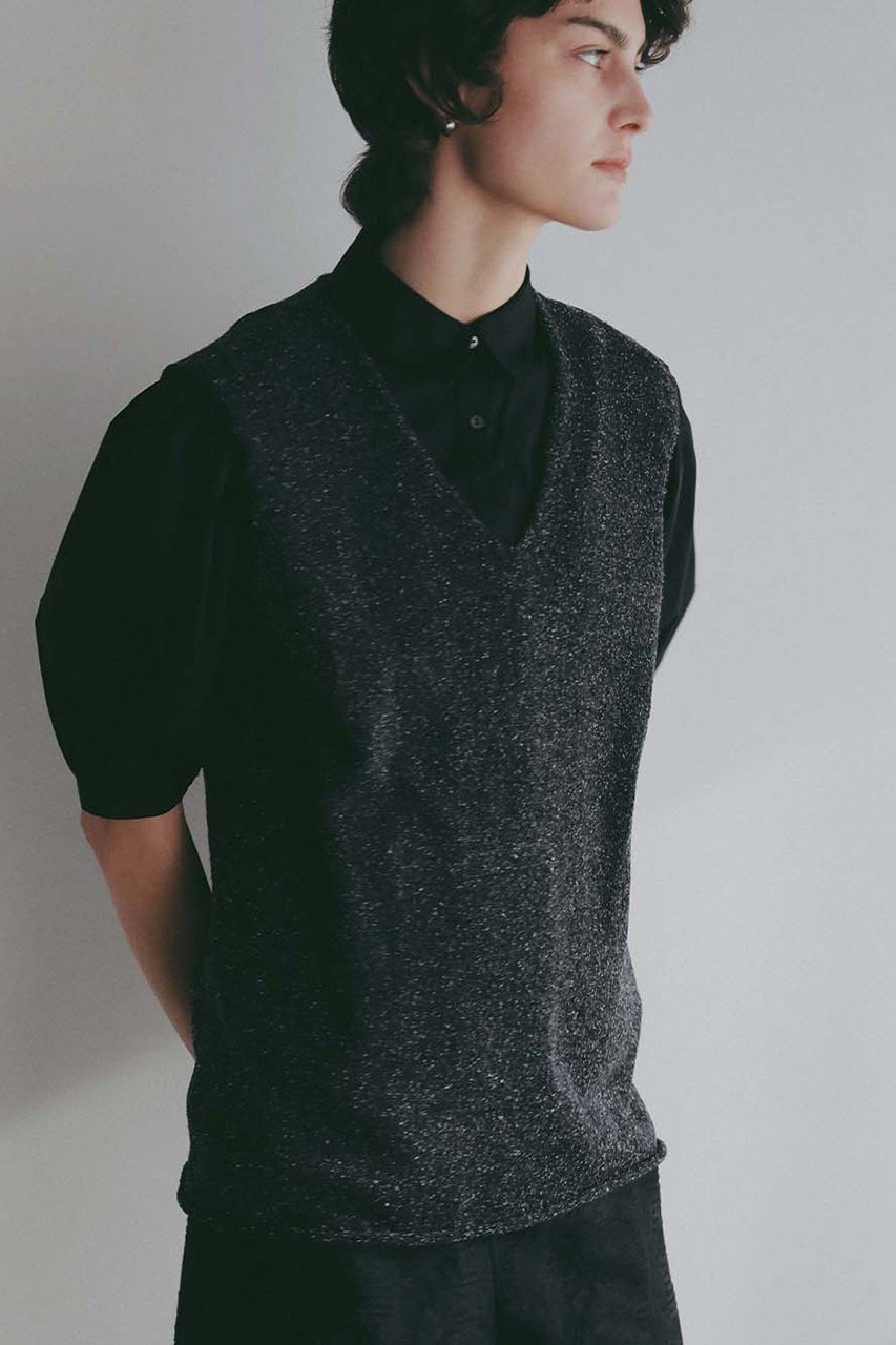 【ハー/HER.】のシルクブレンドペーパーヤーンVプルオーバー 大人の最旬トレンドファッション＆コーディネート founy(ファウニー) 　ファッション　Fashion　レディースファッション　Fashion for Women　トップス・カットソー　Cut & Sew Tops　ニット　Knit Tops & Sweaters　カジュアルプルオーバー・ニットトップス　Pullovers & Knit Tops / Casual Pullovers　カットソー　Cut and Sewn Top　シルク　Silk, 100% Silk　新作・新入荷　New Arrivals / New In　other-8|ID: prp329100004963623 ipo3291000000037243082