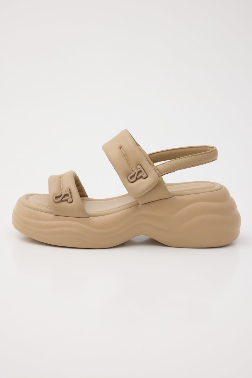 【スタッカート/STACCATO】のミンネパッファーサンダル 大人の最旬トレンドファッション＆コーディネート founy(ファウニー) 　ファッション　Fashion　レディースファッション　Fashion for Women　おすすめ　Recommended / Our Picks　インソール　Shoe Insole　サンダル　Sandals, Summer Shoes　フィット　Fit, Slim Fit　今季　This Season, Current Season　厚底　Platform Shoes　新作・新入荷　New Arrivals / New In　軽量　Lightweight, Ultra Light　other-2|ID: prp329100004963648 ipo3291000000037243259