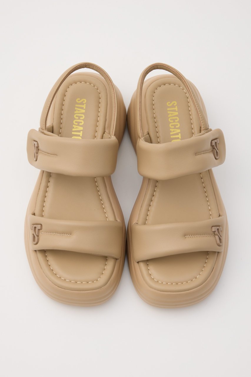 【スタッカート/STACCATO】のミンネパッファーサンダル 大人の最旬トレンドファッション＆コーディネート founy(ファウニー) 　ファッション　Fashion　レディースファッション　Fashion for Women　おすすめ　Recommended / Our Picks　インソール　Shoe Insole　サンダル　Sandals, Summer Shoes　フィット　Fit, Slim Fit　今季　This Season, Current Season　厚底　Platform Shoes　新作・新入荷　New Arrivals / New In　軽量　Lightweight, Ultra Light　other-3|ID: prp329100004963648 ipo3291000000037243261
