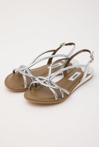 【スタッカート/STACCATO】のジャスミンフラットサンダル シルバー|ID: prp329100004963651 ipo3291000000037243284