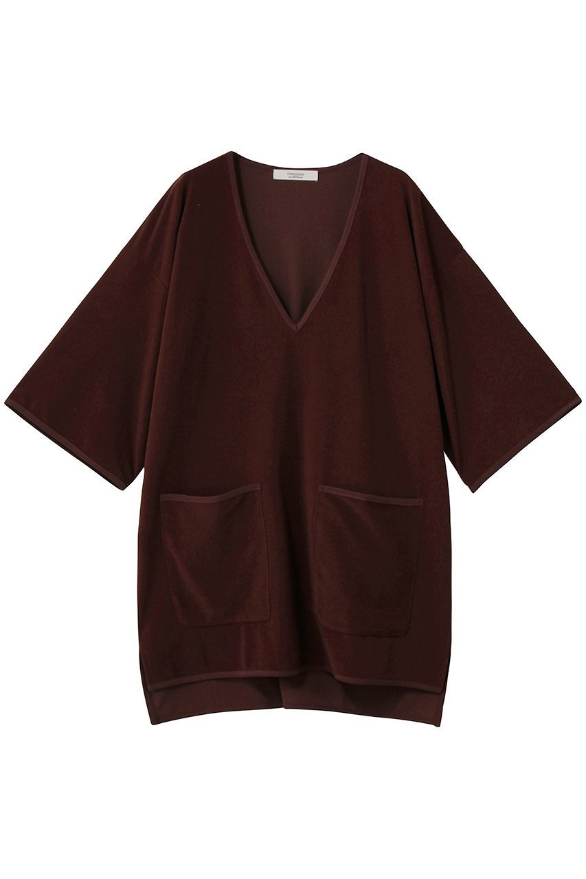 【コルコバード/CORCOVADO】のPOOL SIDEトップス インテリア・キッズ・メンズ・レディースファッション・服の通販 founy(ファウニー) 　ファッション　Fashion　レディースファッション　Fashion for Women　水着　Swimwear　レディース水着・ビーチウェア　Swimwear & Beachwear　スポーツ　Sports, Activewear　ビーチ　Beach, Seaside　ポケット　Pocket, Pocket Detail　新作・新入荷　New Arrivals / New In　水着　Swimsuit, Swimwear　ボルドー|ID: prp329100004963674 ipo3291000000037243492
