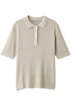 【ミディウミ/MidiUmi】のknit polo P/O プルオーバー kinari|ID: prp329100004963738 ipo3291000000037243908