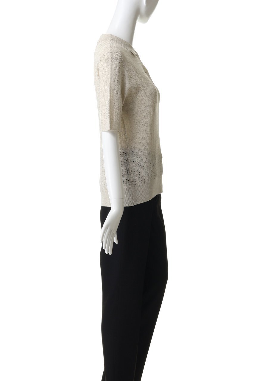 【ミディウミ/MidiUmi】のknit polo P/O プルオーバー 大人の最旬トレンドファッション＆コーディネート founy(ファウニー) 　ファッション　Fashion　レディースファッション　Fashion for Women　トップス・カットソー　Cut & Sew Tops　ニット　Knit Tops & Sweaters　カジュアルプルオーバー・ニットトップス　Pullovers & Knit Tops / Casual Pullovers　サマー　Summer, Summer Style　シアー　Sheer, See-Through　スラックス　Slacks, Dress Pants　スリーブ　Sleeve, Long Sleeve / Short Sleeve　ハーフ　Half, Half-Length　フェミニン　Feminine, Girly　マニッシュ　Mannish, Boyish　新作・新入荷　New Arrivals / New In　other-3|ID: prp329100004963738 ipo3291000000037243914