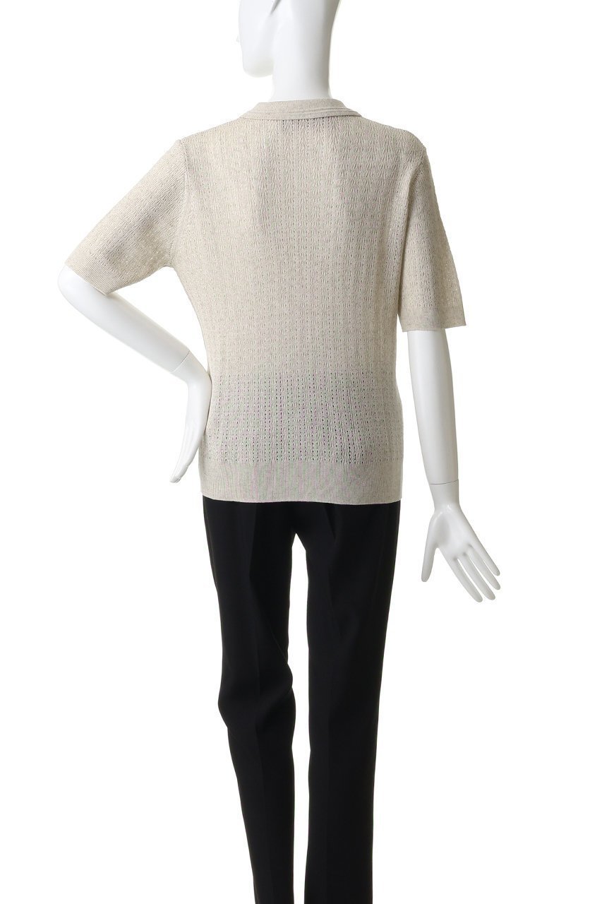 【ミディウミ/MidiUmi】のknit polo P/O プルオーバー 大人の最旬トレンドファッション＆コーディネート founy(ファウニー) 　ファッション　Fashion　レディースファッション　Fashion for Women　トップス・カットソー　Cut & Sew Tops　ニット　Knit Tops & Sweaters　カジュアルプルオーバー・ニットトップス　Pullovers & Knit Tops / Casual Pullovers　サマー　Summer, Summer Style　シアー　Sheer, See-Through　スラックス　Slacks, Dress Pants　スリーブ　Sleeve, Long Sleeve / Short Sleeve　ハーフ　Half, Half-Length　フェミニン　Feminine, Girly　マニッシュ　Mannish, Boyish　新作・新入荷　New Arrivals / New In　other-4|ID: prp329100004963738 ipo3291000000037243915