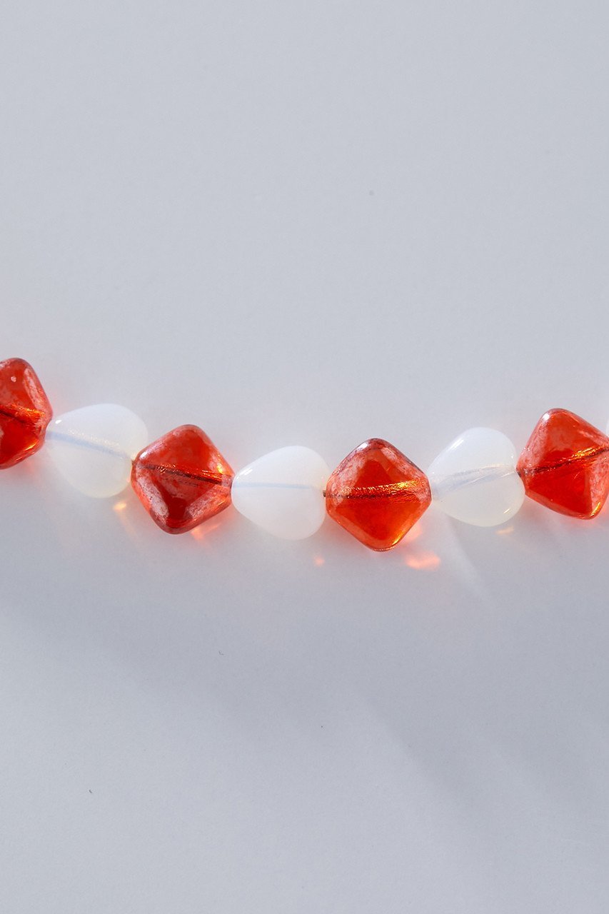 【アデルビジュー  ポップ/POP ADER bijoux / KIDS】の【KIDS】Leonie heart beads ネックレス オリーブ F 大人の最旬トレンドファッション＆コーディネート founy(ファウニー) 　ファッション　Fashion　キッズファッション　Fashion for Kids　アクセサリー　Fashion Accessories　ガラス　Glass, Glassware　シンプル　Simple, Minimal　スクエア　Square, Square Shape　ネックレス　Necklace, Pendant Necklace　フランス　France, French　モチーフ　Motif, Design Theme　ヴィンテージ　Vintage Style　other-3|ID: prp329100004963747 ipo3291000000037244019