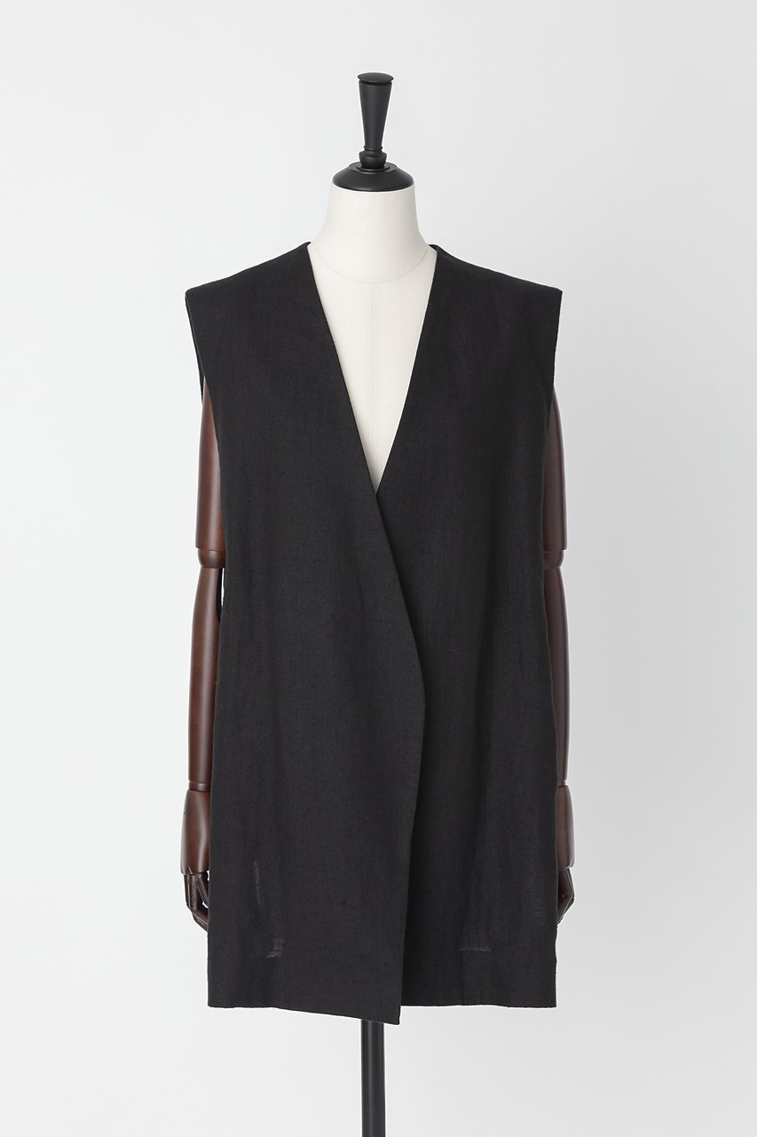 【オーヴィル/EAUVIRE】のノーカラージレ 大人の最旬トレンドファッション＆コーディネート founy(ファウニー) 　ファッション　Fashion　レディースファッション　Fashion for Women　アウター　Coat / Outerwear Collection　レディースジャケット・軽アウター　Jackets　サテン　Satin, Glossy Fabric　シルク　Silk, 100% Silk　ジャケット　Jacket, Outerwear　スリット　Slit, Slit Detail　ベスト　Vest, Waistcoat　ヴィンテージ　Vintage Style　other-3|ID: prp329100004963755 ipo3291000000037244070