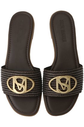 【スティーブマデン/STEVE MADDEN】のKORA 2.0-XSオーバルロゴモチーフフラットサンダル 大人の最旬トレンドファッション＆コーディネート founy(ファウニー) ファッション Fashion レディースファッション Fashion for Women おすすめ Recommended / Our Picks サンダル Sandals, Summer Shoes スタイリッシュ Stylish, Fashionable フラット Flat, Flat Shoes メタリック Metallic, Shiny Finish モチーフ Motif, Design Theme 新作・新入荷 New Arrivals / New In |ID:prp329100004970978