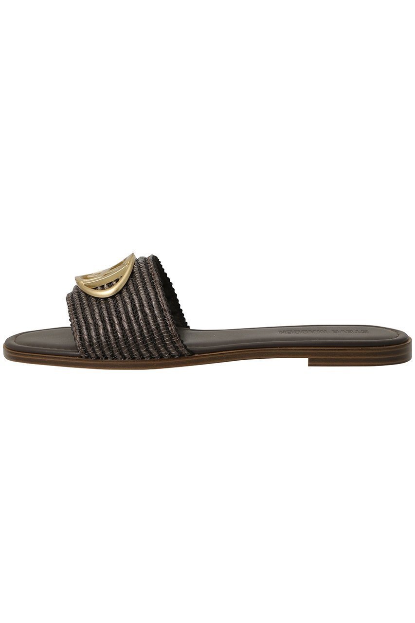 【スティーブマデン/STEVE MADDEN】のKORA 2.0-XSオーバルロゴモチーフフラットサンダル 大人の最旬トレンドファッション＆コーディネート founy(ファウニー) 　ファッション　Fashion　レディースファッション　Fashion for Women　おすすめ　Recommended / Our Picks　サンダル　Sandals, Summer Shoes　スタイリッシュ　Stylish, Fashionable　フラット　Flat, Flat Shoes　メタリック　Metallic, Shiny Finish　モチーフ　Motif, Design Theme　新作・新入荷　New Arrivals / New In　other-2|ID: prp329100004970978 ipo3291000000037278151