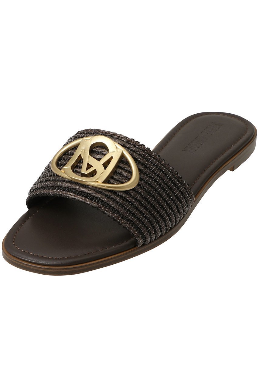 【スティーブマデン/STEVE MADDEN】のKORA 2.0-XSオーバルロゴモチーフフラットサンダル 大人の最旬トレンドファッション＆コーディネート founy(ファウニー) 　ファッション　Fashion　レディースファッション　Fashion for Women　おすすめ　Recommended / Our Picks　サンダル　Sandals, Summer Shoes　スタイリッシュ　Stylish, Fashionable　フラット　Flat, Flat Shoes　メタリック　Metallic, Shiny Finish　モチーフ　Motif, Design Theme　新作・新入荷　New Arrivals / New In　other-4|ID: prp329100004970978 ipo3291000000037278154