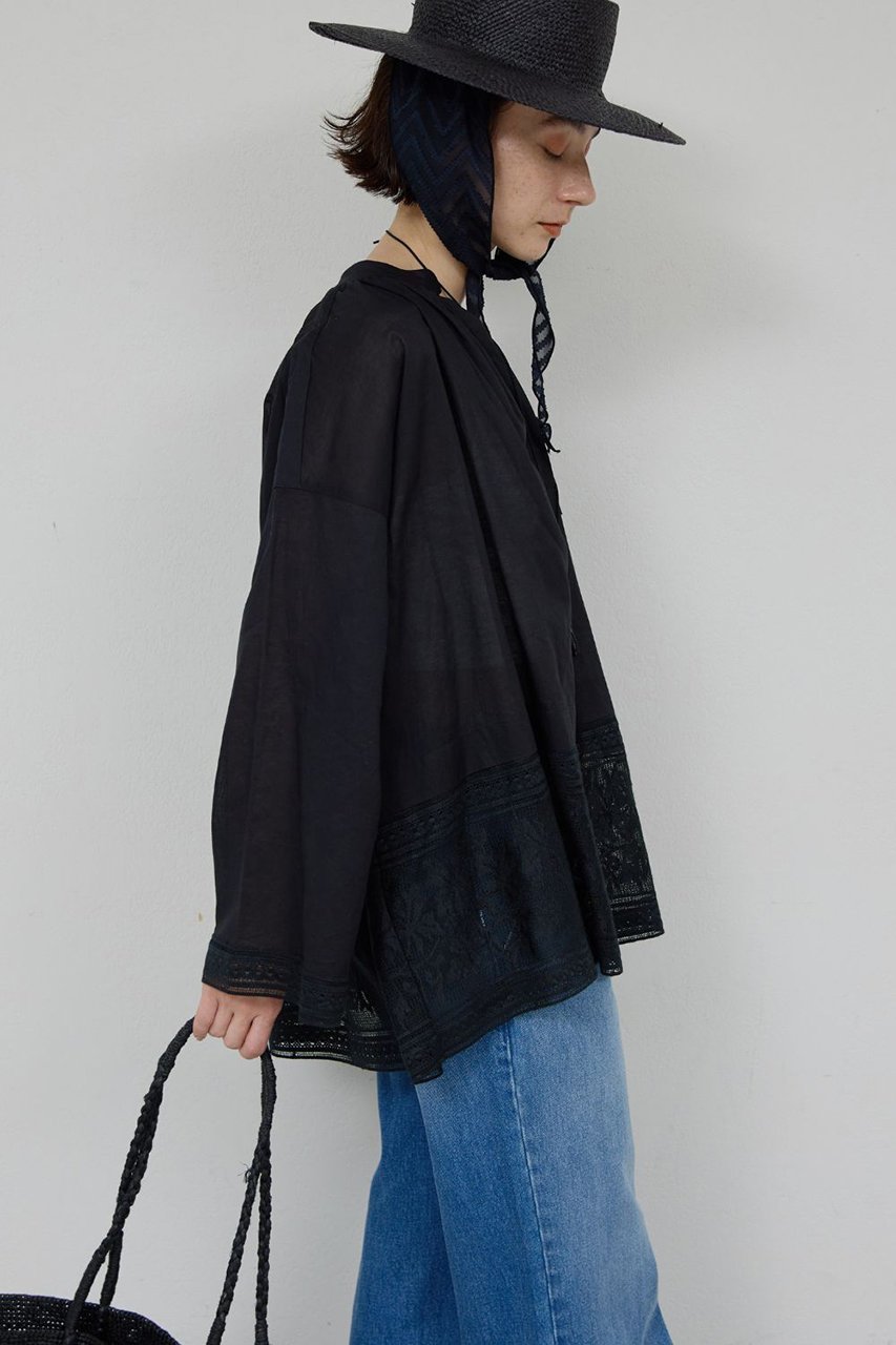 【ガリャルダガランテ/GALLARDAGALANTE】の刺繍チャーチブラウス 大人の最旬トレンドファッション＆コーディネート founy(ファウニー) 　ファッション　Fashion　レディースファッション　Fashion for Women　トップス・カットソー　Cut & Sew Tops　シャツ・ブラウス・オフィスカジュアル　Elegant Blouses & Button-Ups　おすすめ　Recommended / Our Picks　ギャザー　Gathered, Ruffled　シアー　Sheer, See-Through　シンプル　Simple, Minimal　スリーブ　Sleeve, Long Sleeve / Short Sleeve　ロング　Long, Long-Length　夏　Summer　新作・新入荷　New Arrivals / New In　春　Spring　S/S・春夏　SS, Spring/Summer, Warm Season　other-6|ID: prp329100004970990 ipo3291000000037278230