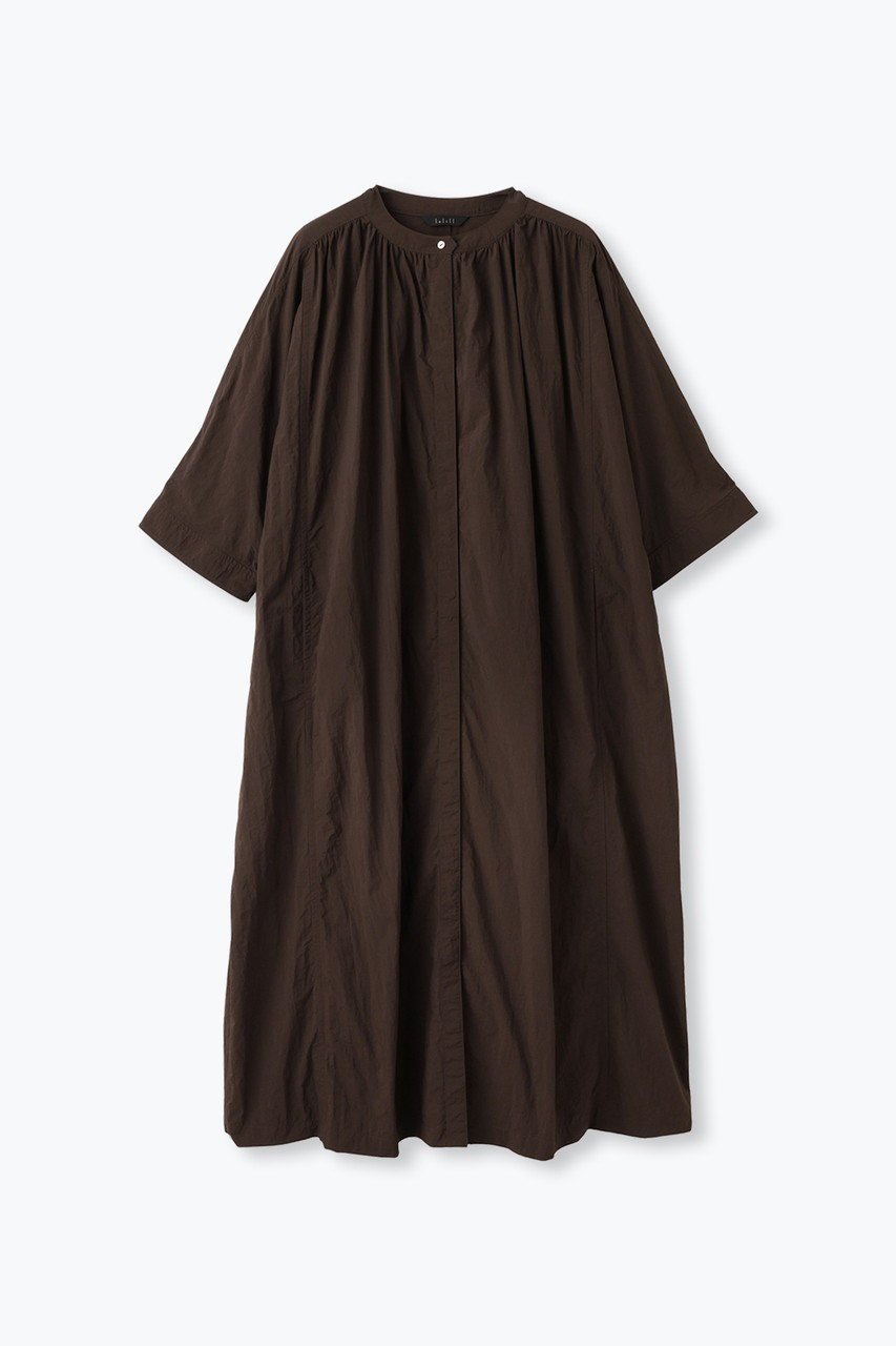 【レリル/lelill】のチルシャツワンピース インテリア・キッズ・メンズ・レディースファッション・服の通販 founy(ファウニー) 　ファッション　Fashion　レディースファッション　Fashion for Women　ワンピース　Dresses　シャツワンピース / 1枚で着映えコーデ　Shirt Dresses　チュニック　Tunic Tops & Dresses　チュニック　Tunic, Long Top　リラックス　Relax, Relaxed Fit　新作・新入荷　New Arrivals / New In　ブラウン|ID: prp329100004971016 ipo3291000000037278403